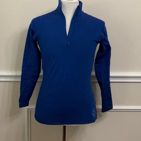 PolarMax 4.0 HEAVYWEIGHT ZIP MOCK FLEECE - SodaLt Blue - Picture 1 of 14